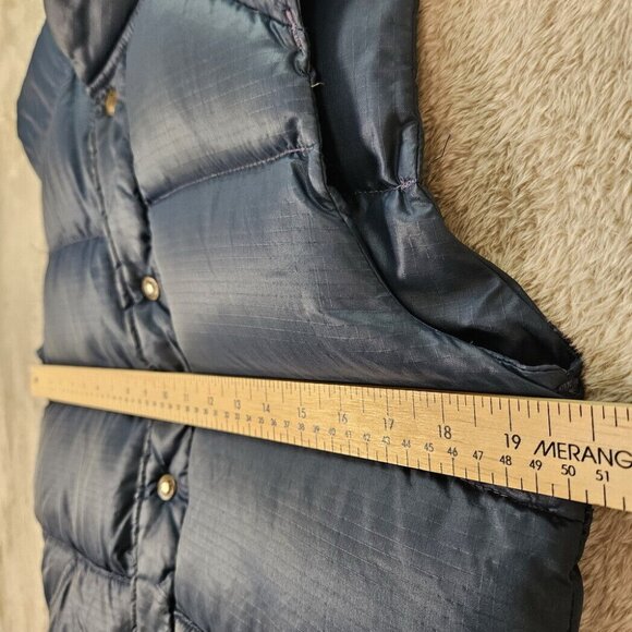 Vintage Eddie Bauer Down Vest Puffer Snap Button Men's (Measurement Photos) - Picture 3 of 10